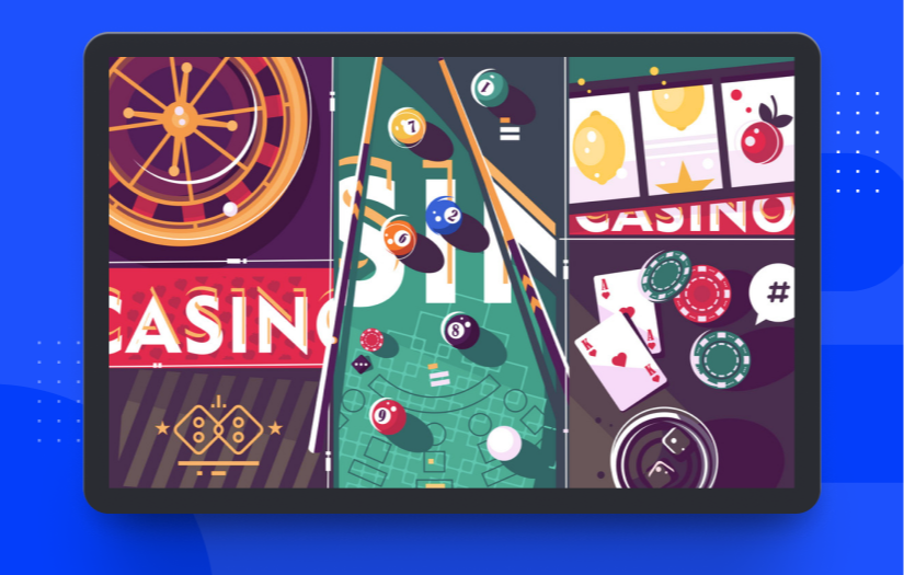 Game development platform and two games for a live casino screenshot 1
